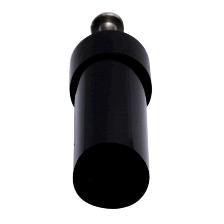 Black Cylinder Glass Cabinet knobs